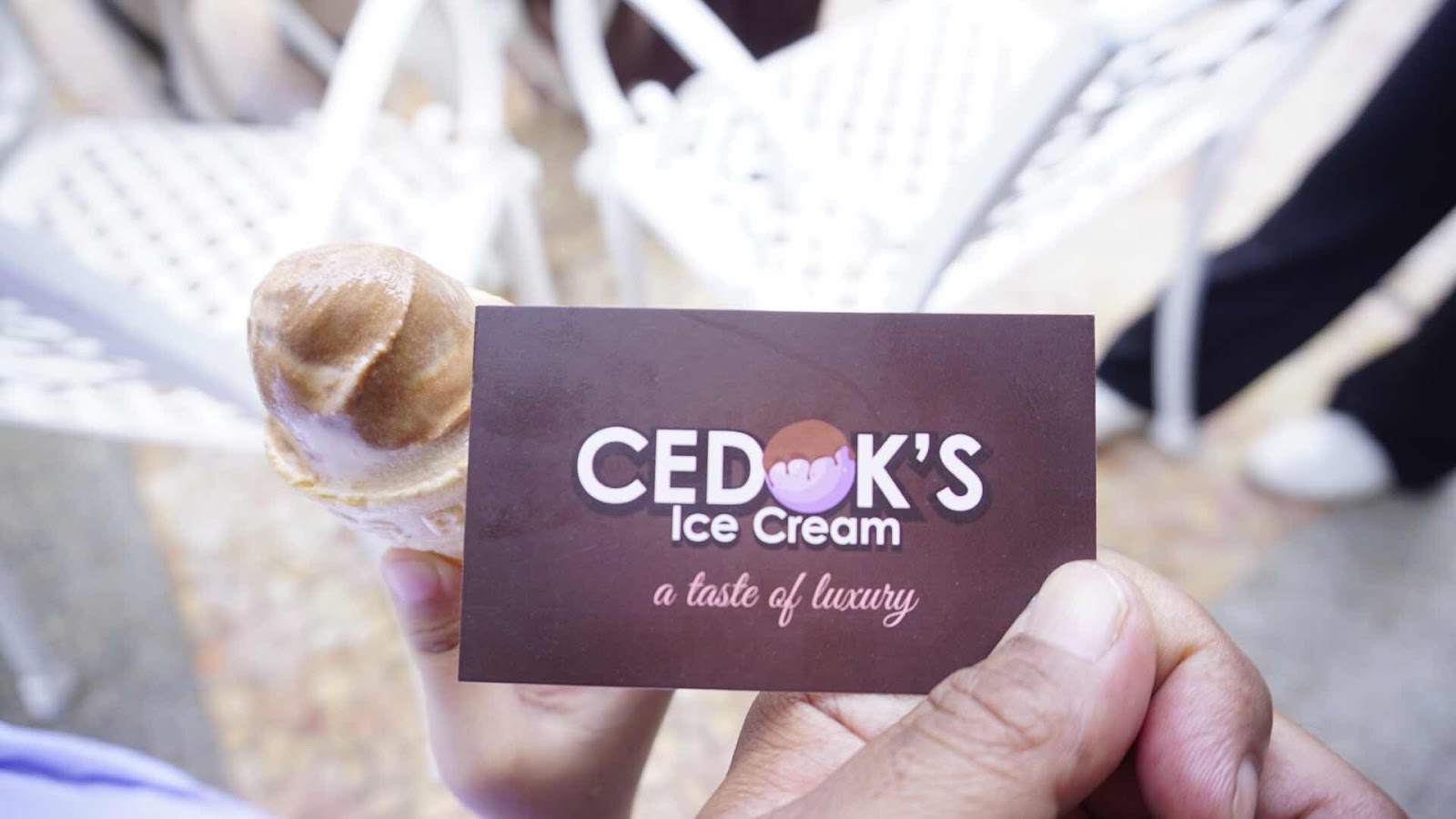 cedok’s ice cream tempahan untuk kenduri