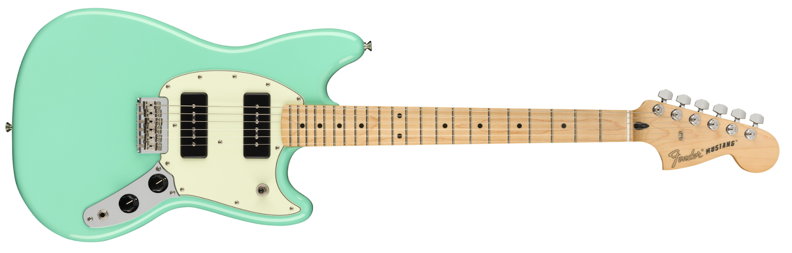 Fender Player Mustang 90 Electric Guitar for small hands.