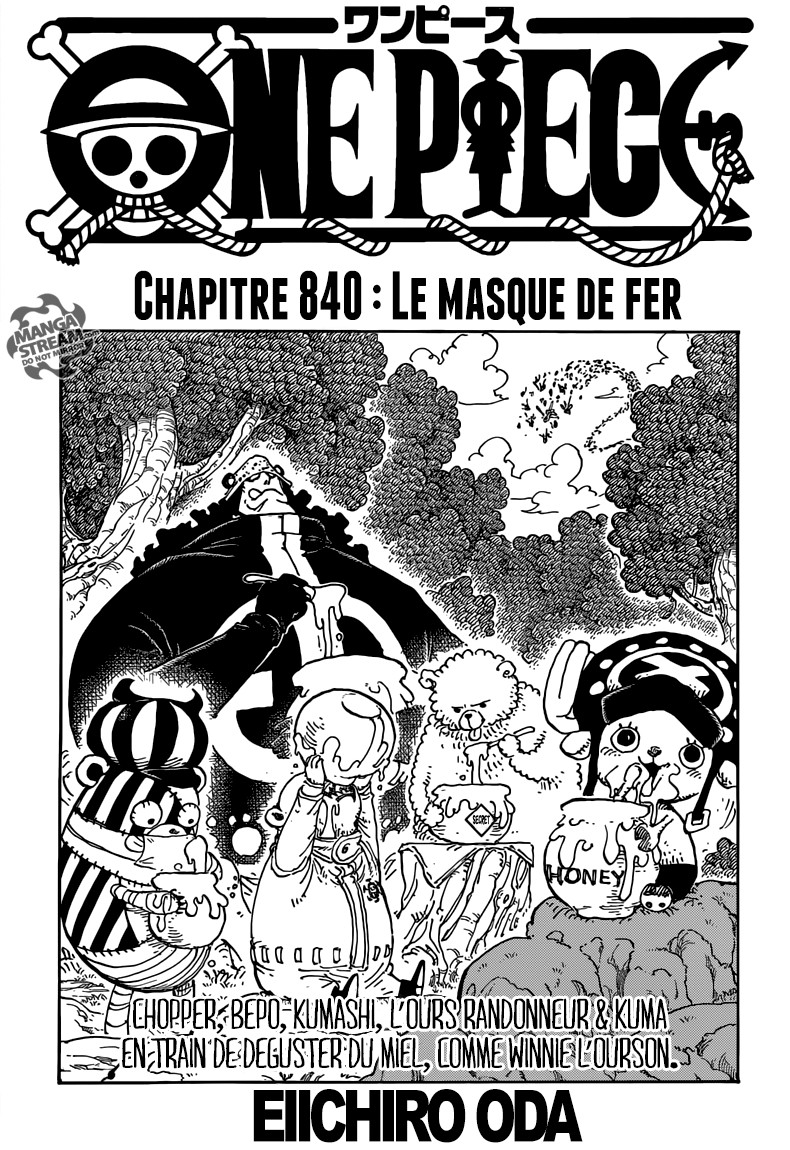 One Piece: Chapter chapitre-840 - Page 1