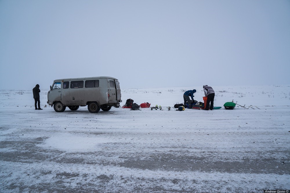 Отчёт о кайт путешествии в районе полярного Урала