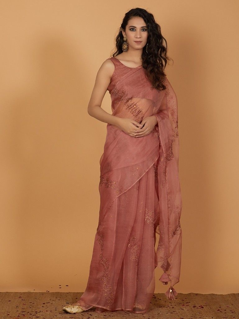 Organza Saree