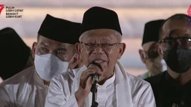 Wapres Ma'ruf Amin Sebut Penghuni Surga Kebanyakan Orang Indonesia: Tapi Ada yang Pakai Proses Pemanggangan  