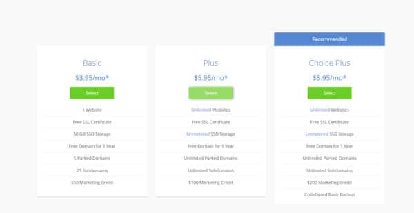 Bluehost web hosting