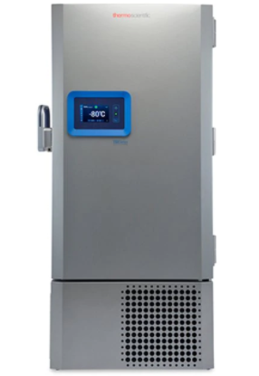 Congelador usado para ultracongelación de vacunas contra el SARS-CoV-2
