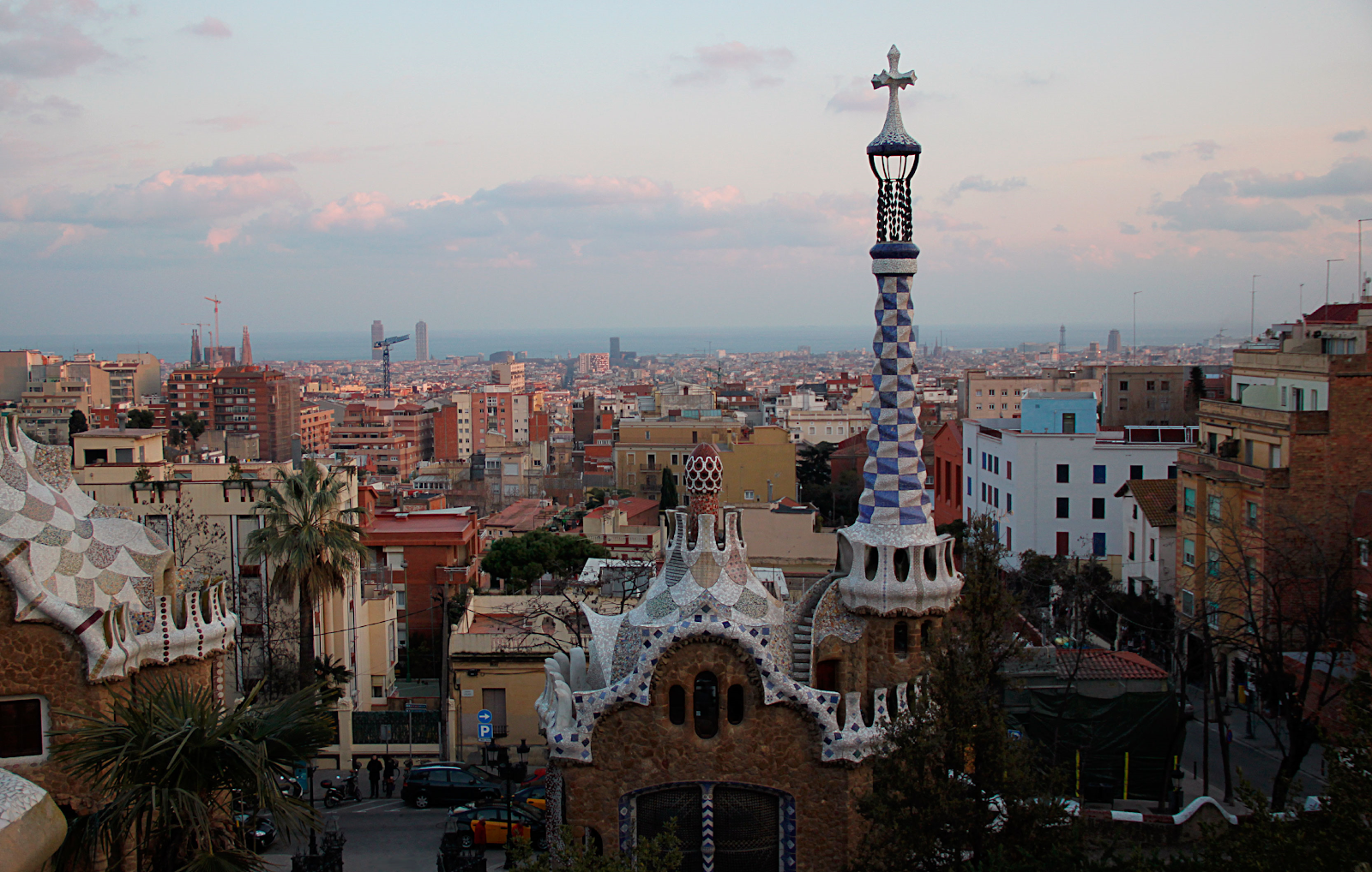 barcelona park guell