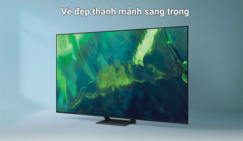 Smart Tivi QLED 4K Samsung 55 Inch QA55Q70AAKXXV | Thiết kế mỏng sang trọng
