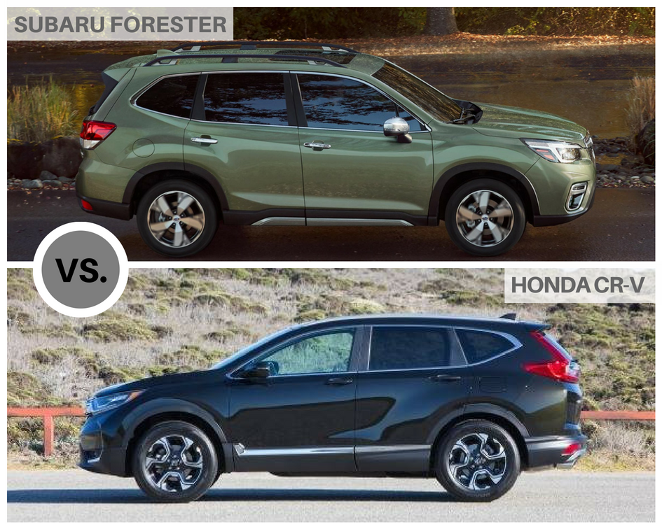 Honda cr v vs subaru forester