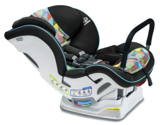 Britax Boulevard ClickTight ARB, the best crash-tested convertible car seat by Britax with 4 NHTSA rating 