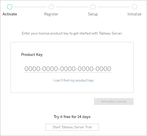 Tableau Server Installation: Activate your Tableau Server | Hevo Data