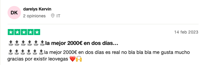 Leo Vegas es reconocido a nivel internacional