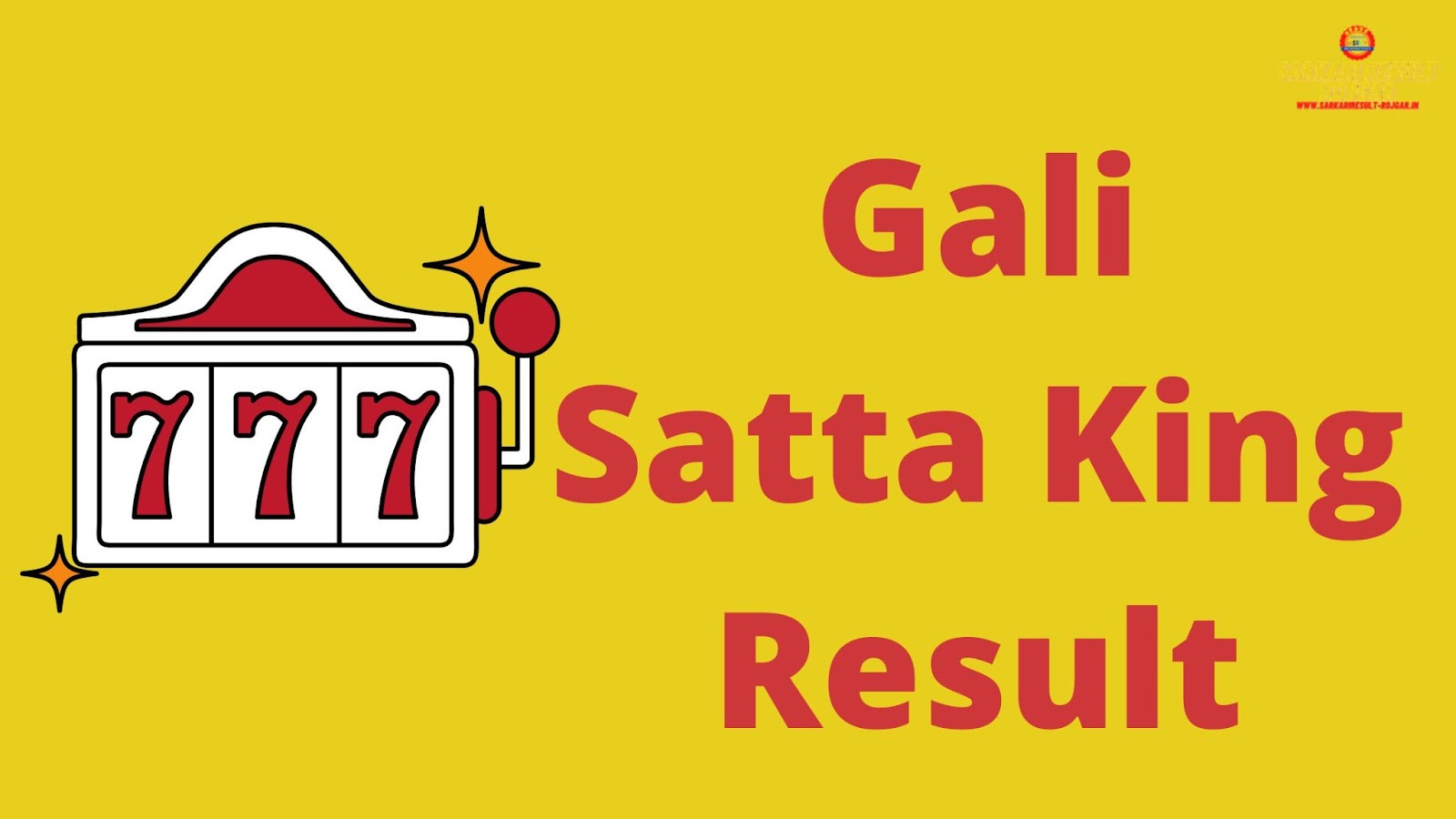 Satta King Gali Satta Chart Result