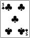 Playing card club 5.svg