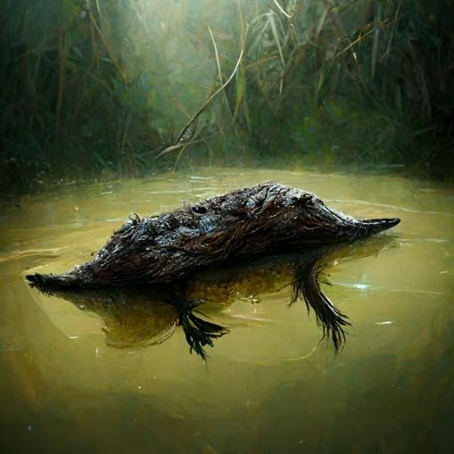 Figure 7: Crocodile crossed with a platypus
