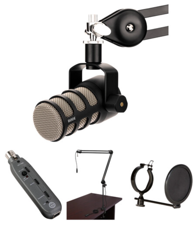 All the podcast equipment you need starting from just $11.99