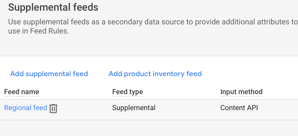 how to set up Google product feed options 