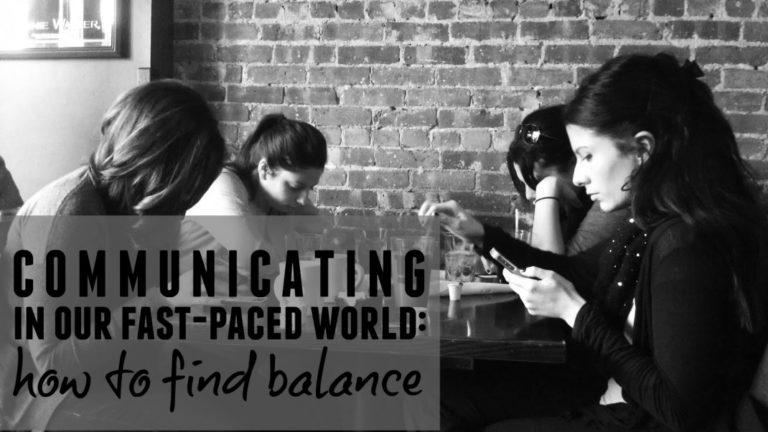 Communicating in Our Fast-paced World: How to Find Balance | Gaia