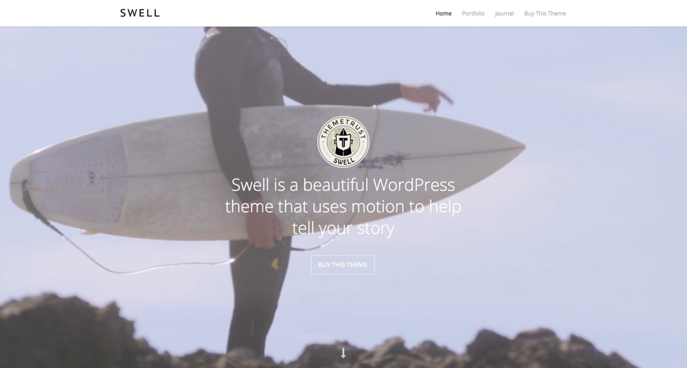 Tema WordPress Swell