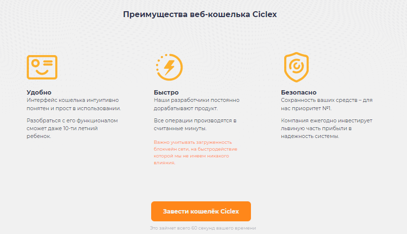 Обзор Ciclex: условия сотрудничества, отзывы