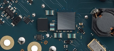 Circuit board featuring film capacitors