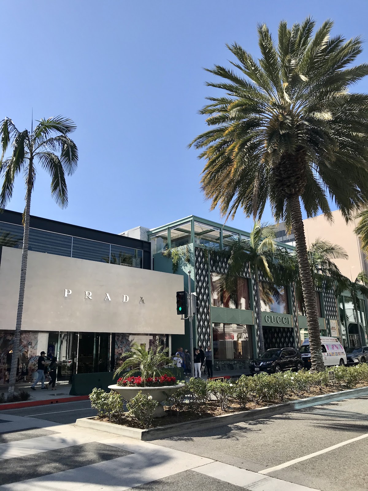 Prada  Shopping in Beverly Hills, Los Angeles