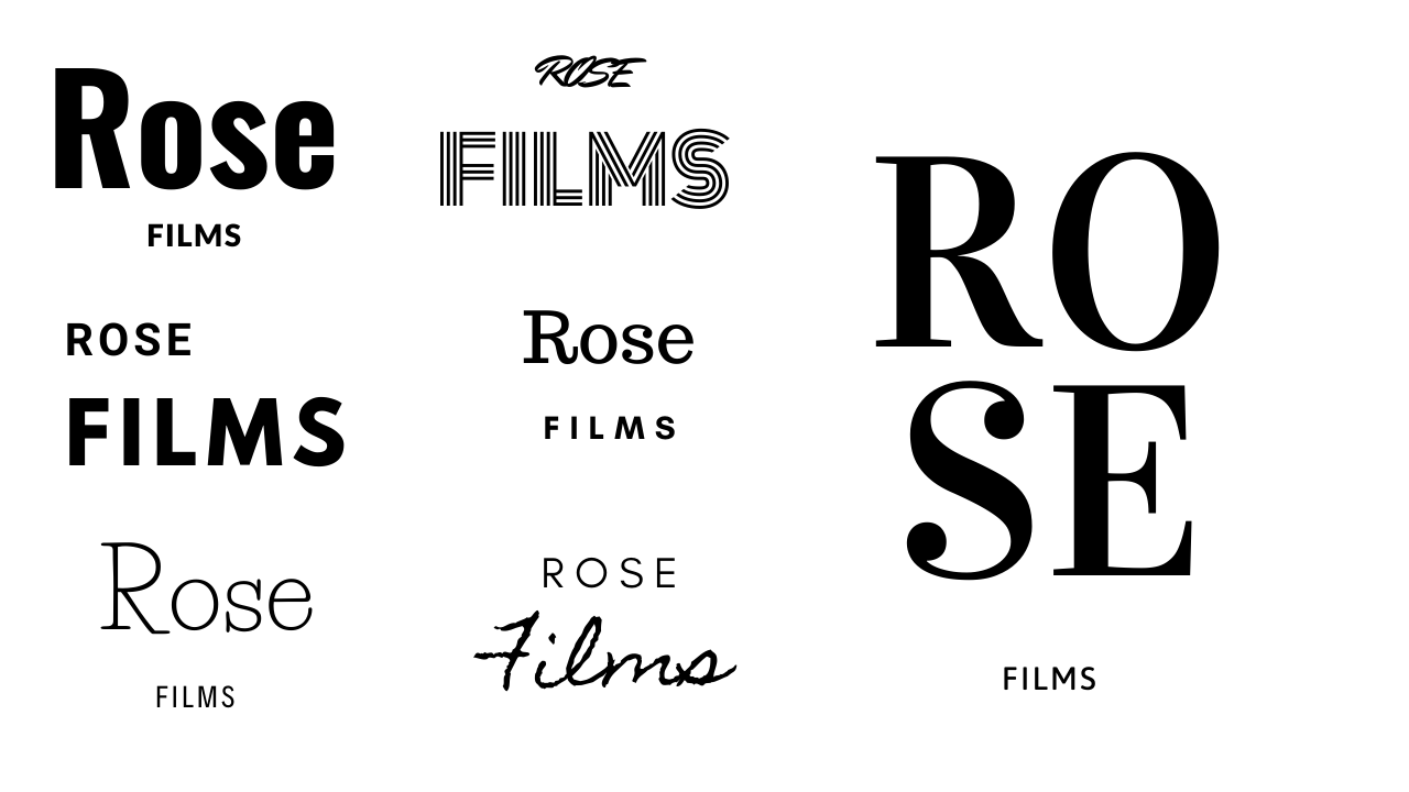 Examples of Film Production Logos