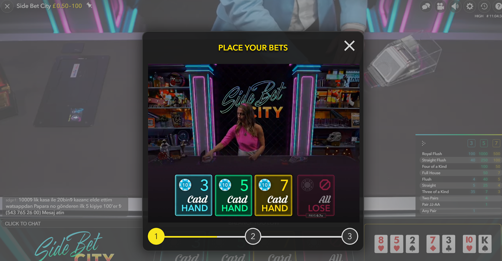 Side Bet City is one of the many great poker games you can play at Casino Gods Side Bet City is one of the many great poker games you can play at Casino Gods