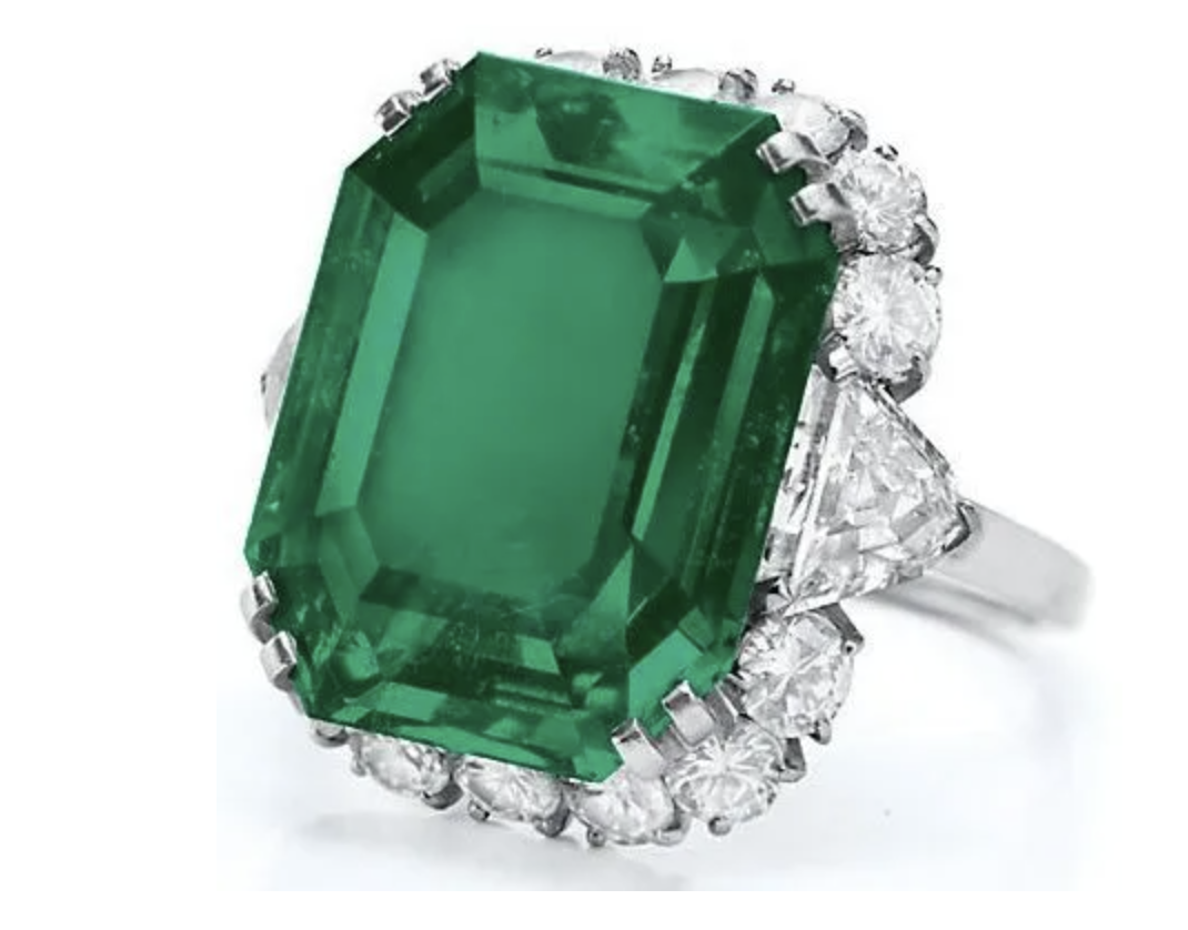 Elizabeth Taylor's Emerald Ring