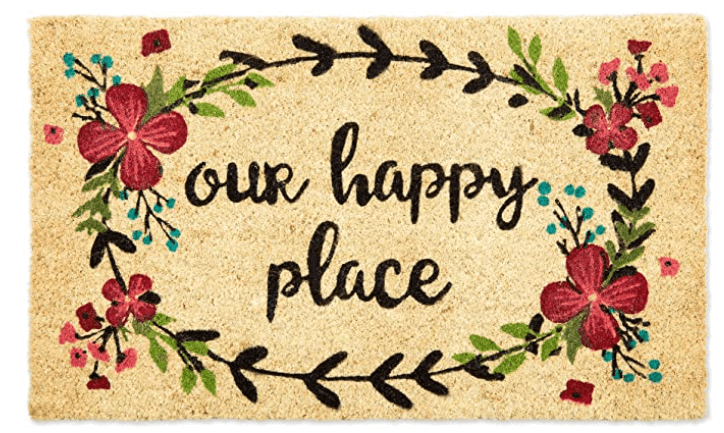 our happy place doormat