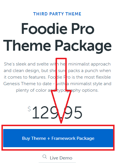 Buy Theme + Framework Package