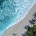 Tropical Shoreline Wallpaper for iPhone and Android