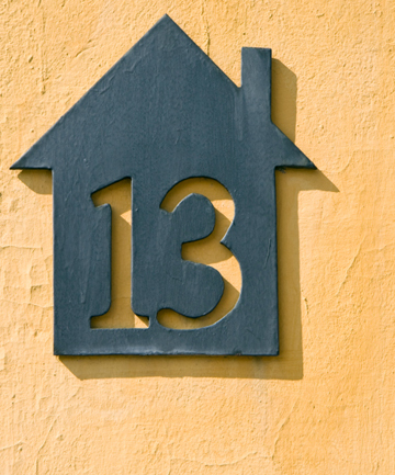 SUPERSTITIOUS: Would you buy a house with the number 13?
