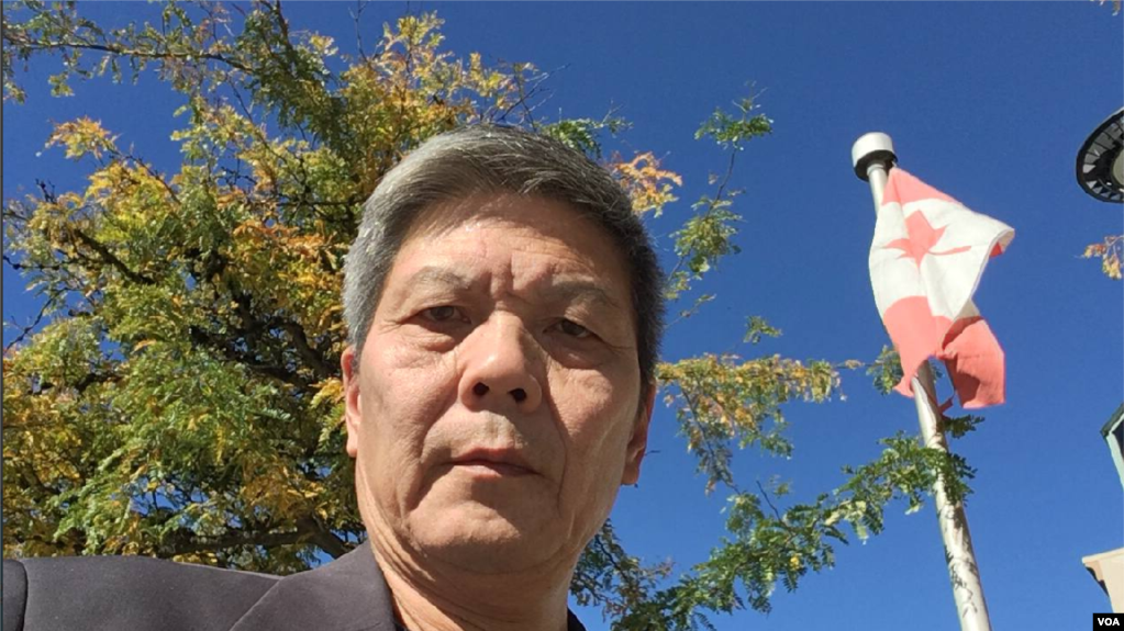 中国异议人士陈思明获加拿大政治庇护,本月初抵达当地。(陈思明提供)