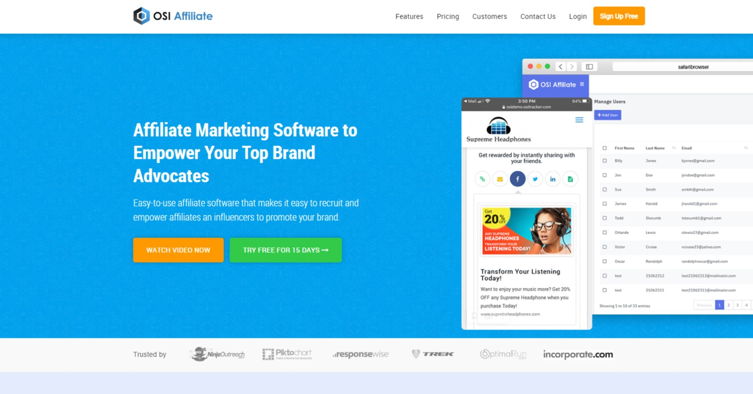 Affiliate Link Tracking Software