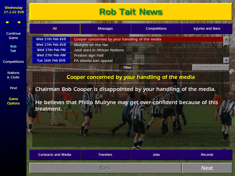 A screenshot of a football game

Description automatically generated with medium confidence