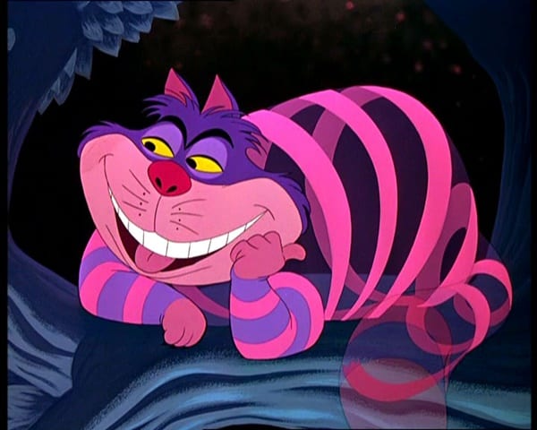 Cheshire cat (Alice in Wonderland) Disney animals
