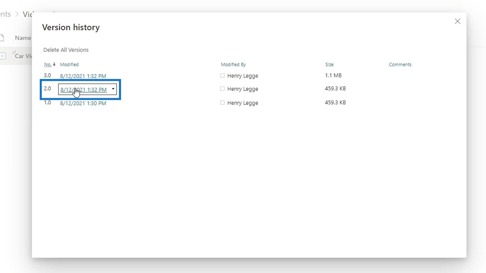 SharePoint Versioning For Non-Office Files