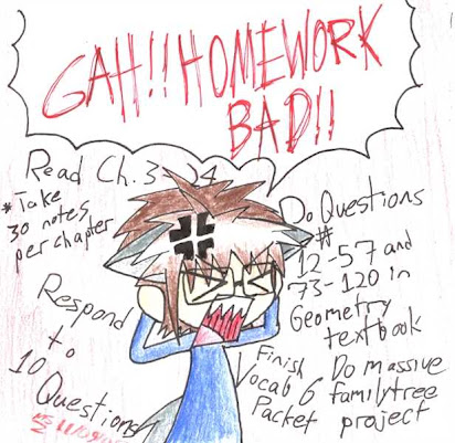 is homework harmful