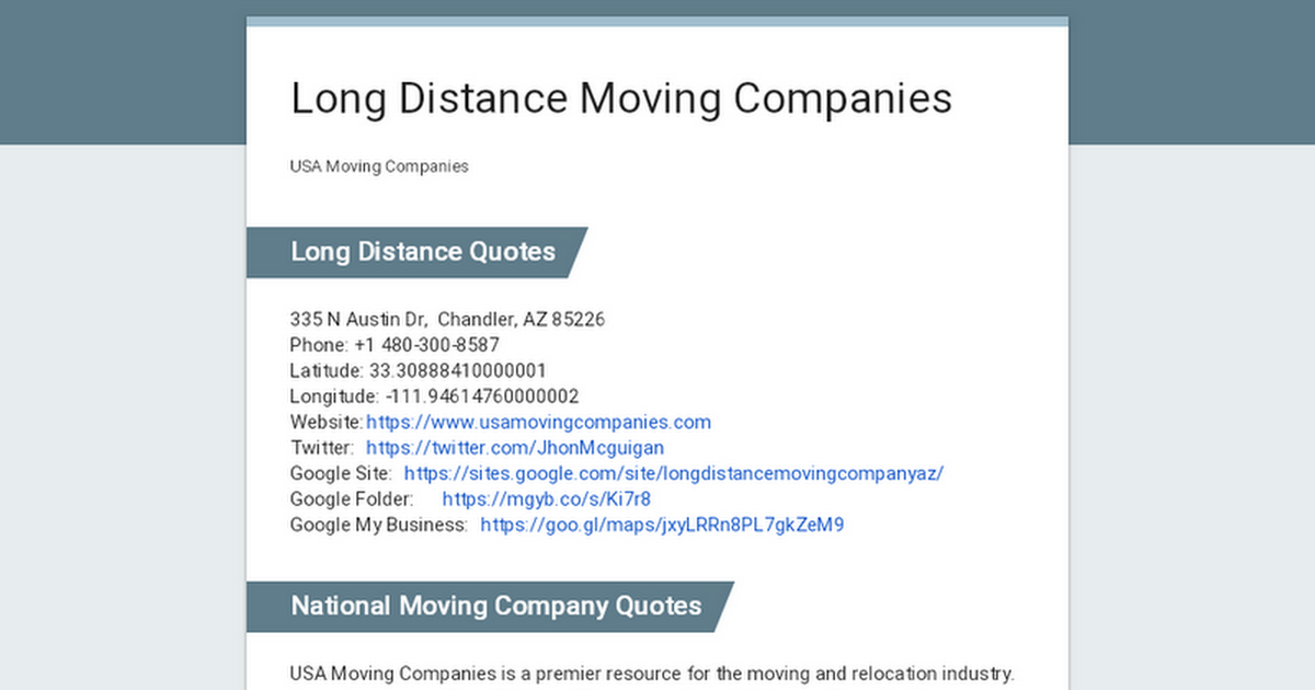 Moving Company Quotes >> Long Distance Moving Companies Moving Company Quotes >> Long Distance Moving Companies