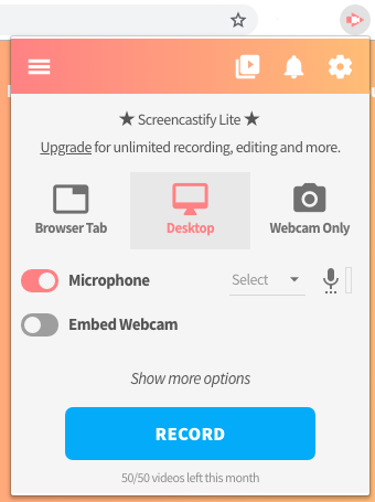Screencastify Screen Recorder