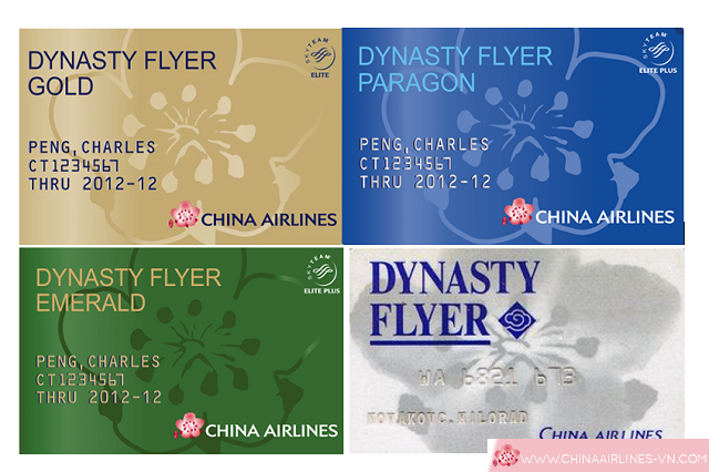 China Airlines, Vé máy bay đi Trung Quốc