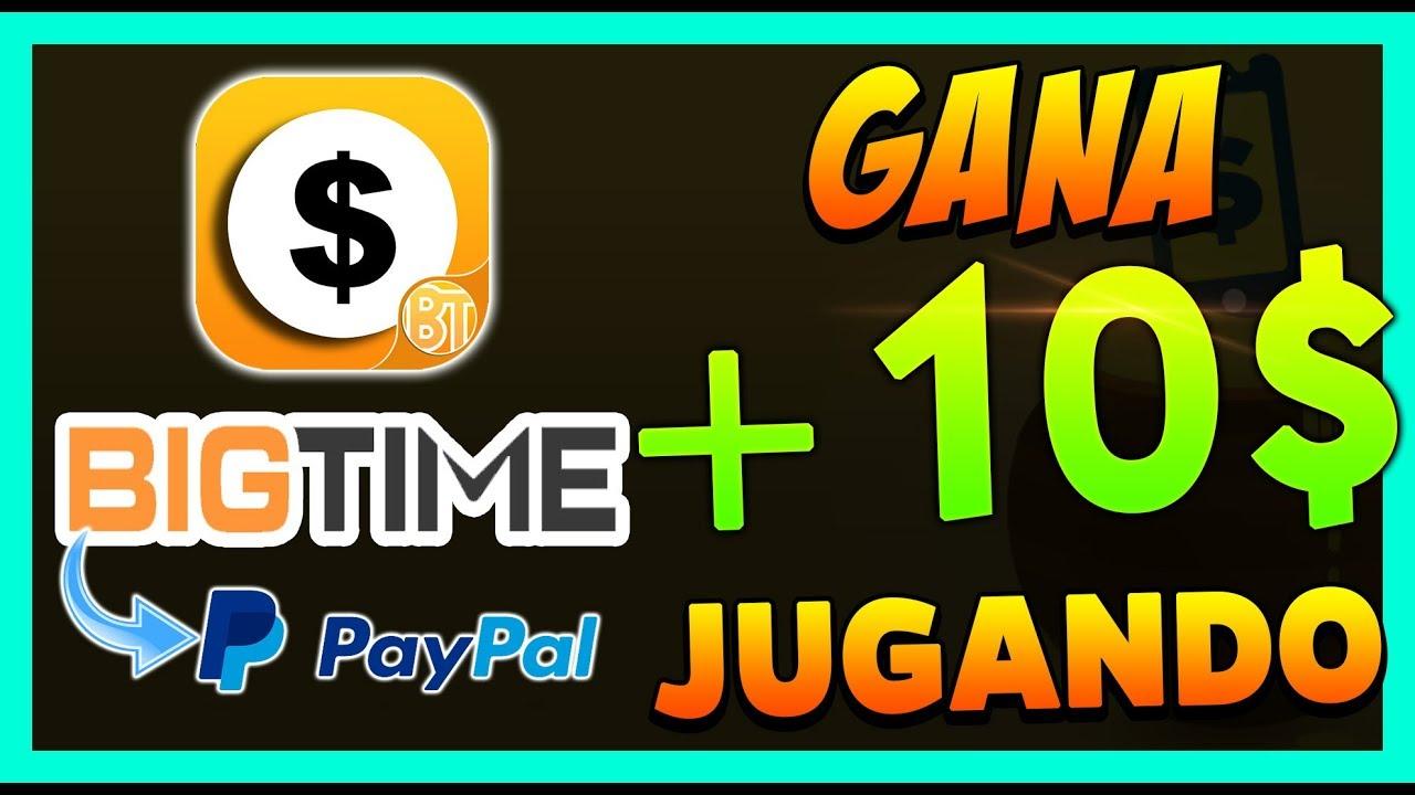 BIG TIME APP COMO GANAR DINERO JUGANDO 🤑| BigTime Como Cobrar, Como  Funciona Español (SI PAGA) 🔥 - YouTube