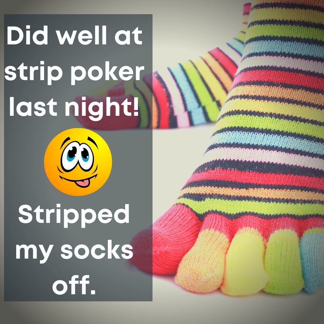 Poker sock joke