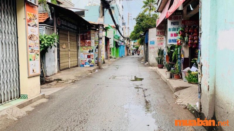 Nhà trong hẻm có giá rẻ hơn nhà nằm trên đường lớn