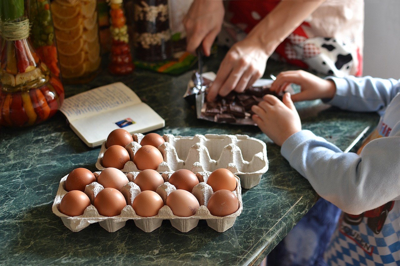 Food, Table, Egg, Hand, Natural, Cooking, Easter
