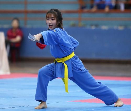 Hình ảnh: ĐH Sư phạm TDTT TPHCM bảo vệ thành công ngôi đầu Giải Vovinam sinh viên toàn quốc số 1