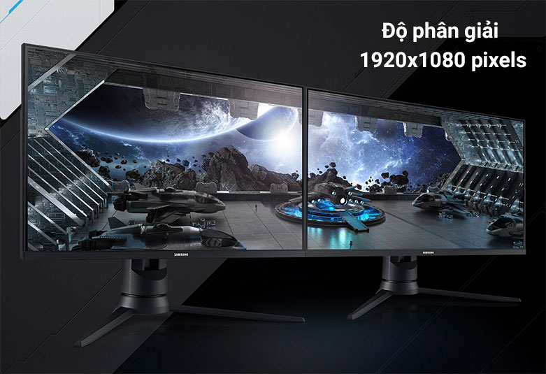 Màn hình LCD 27" Samsung LF27G35TFWEXXV (1920x1080, VA, 144Hz, 1ms, Freesync) | Độ phân giải cao 