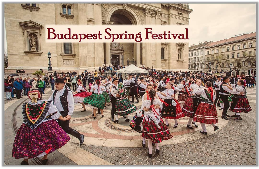 Dancers in traditional dress take to the streets in colourful, fun-filled displays