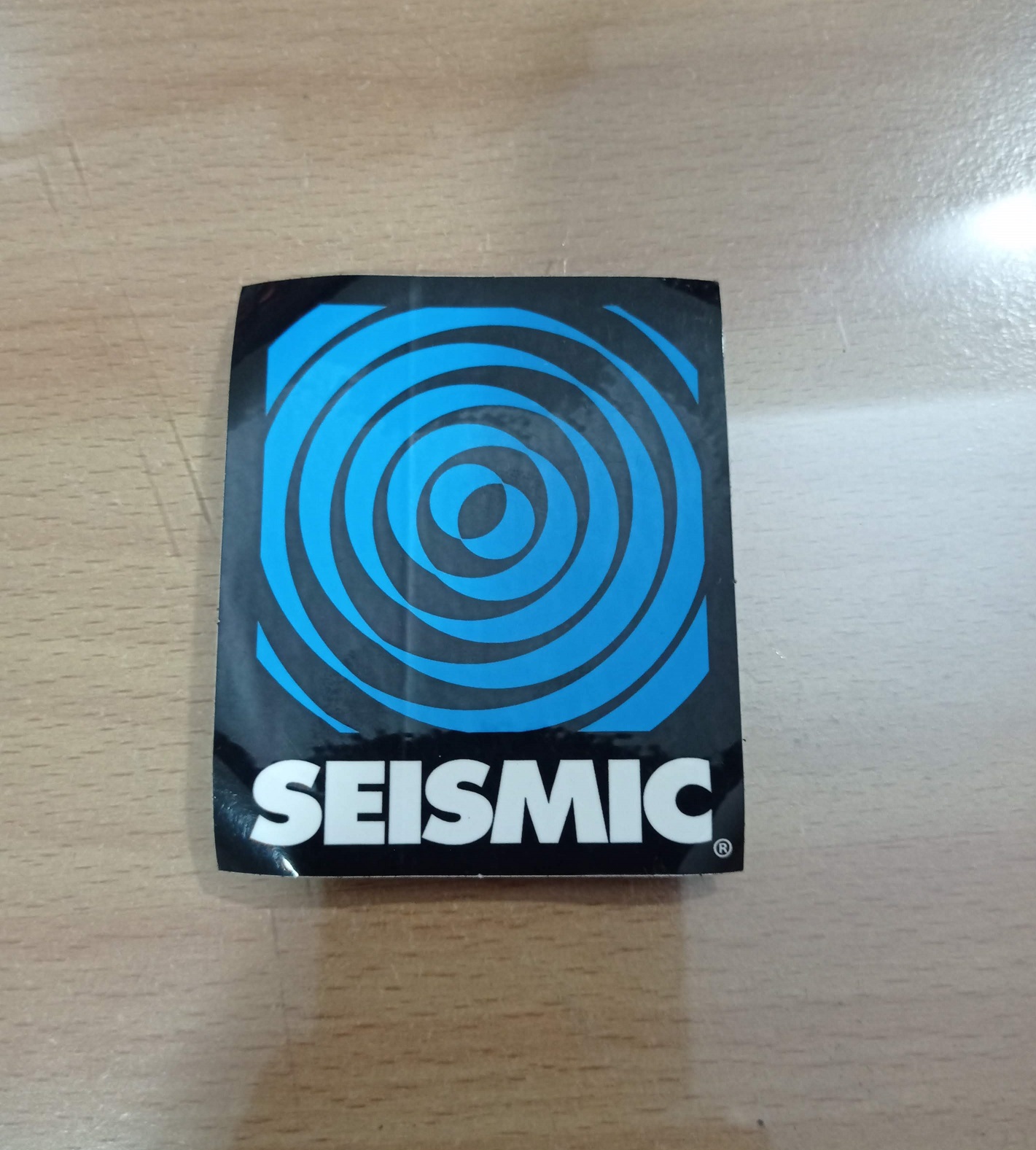 seismic skate sticker