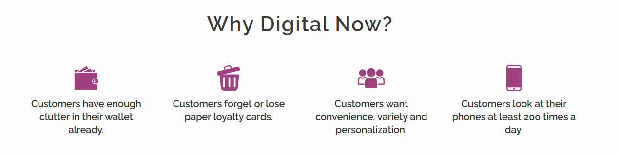 Loopy Loyalty digital punch card creator