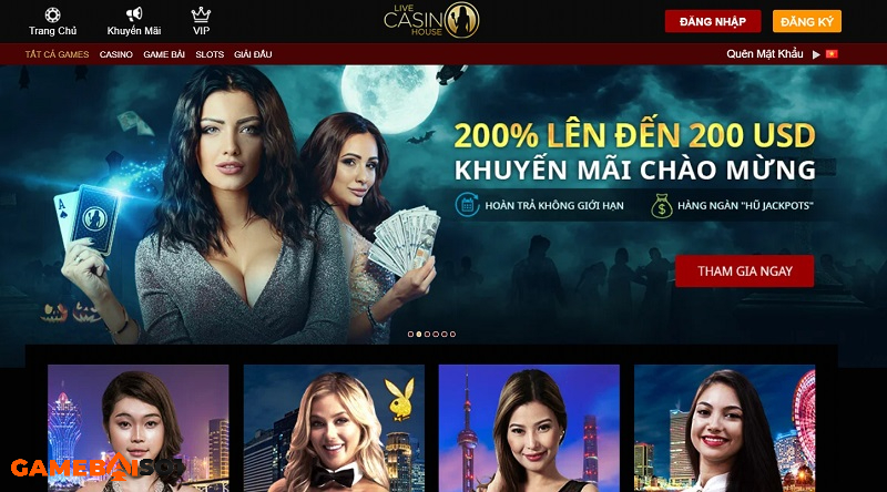 khuyến mãi tại livecasinohouse